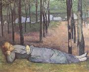 Emile Bernard Madeleine in the Bois d'Amour (mk06) France oil painting artist